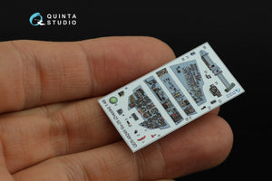 Quinta Studio QDS-48249 Su-25 3D-Printed &amp;amp; colored Interior on decal paper (Zvezda) 1/48 – Bild 7