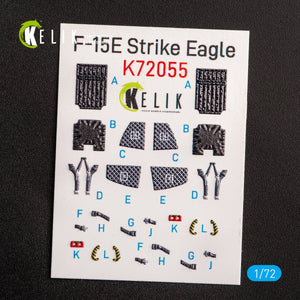 KELIK K72055 F-15E STRIKE EAGLE - INTERIOR 3D DECALS FOR REVELL KIT 1/72 – Bild 2