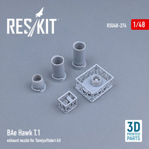 RESKIT RSU48-0274 BAE HAWK T.1 EXHAUST NOZZLE FOR TAMIYA/ITALERI KIT (3D PRINTED) 1/48 – immagine 2
