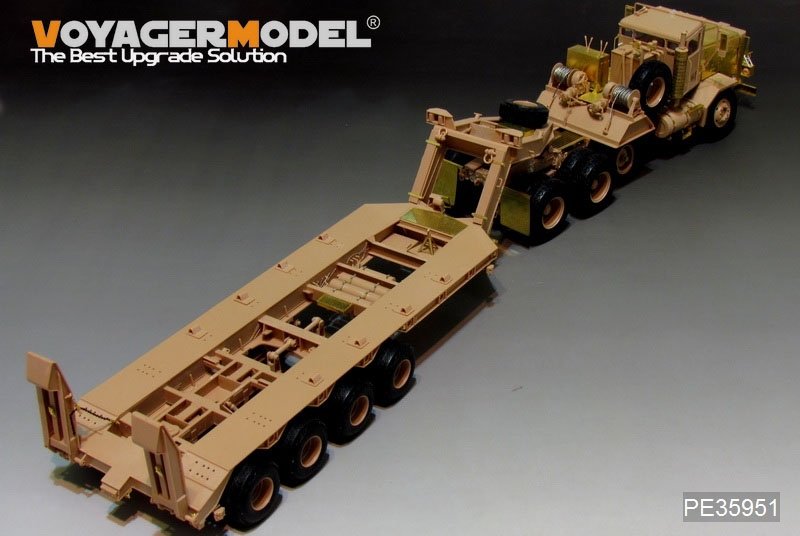 Voyager Model PE35951 Modern US Army M911 C-HET &amp;amp;M747 Heavy Equipment Semi-Trailer For MENG SS-013 1/35 – Bild 8