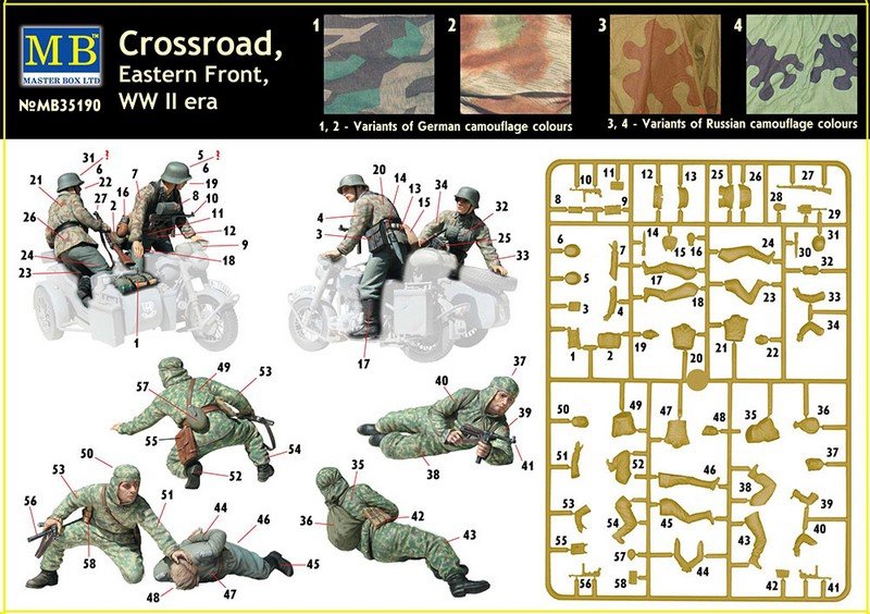 Master Box 35190 Crossroad, Eastern Front, WWII era 1/35 – immagine 3