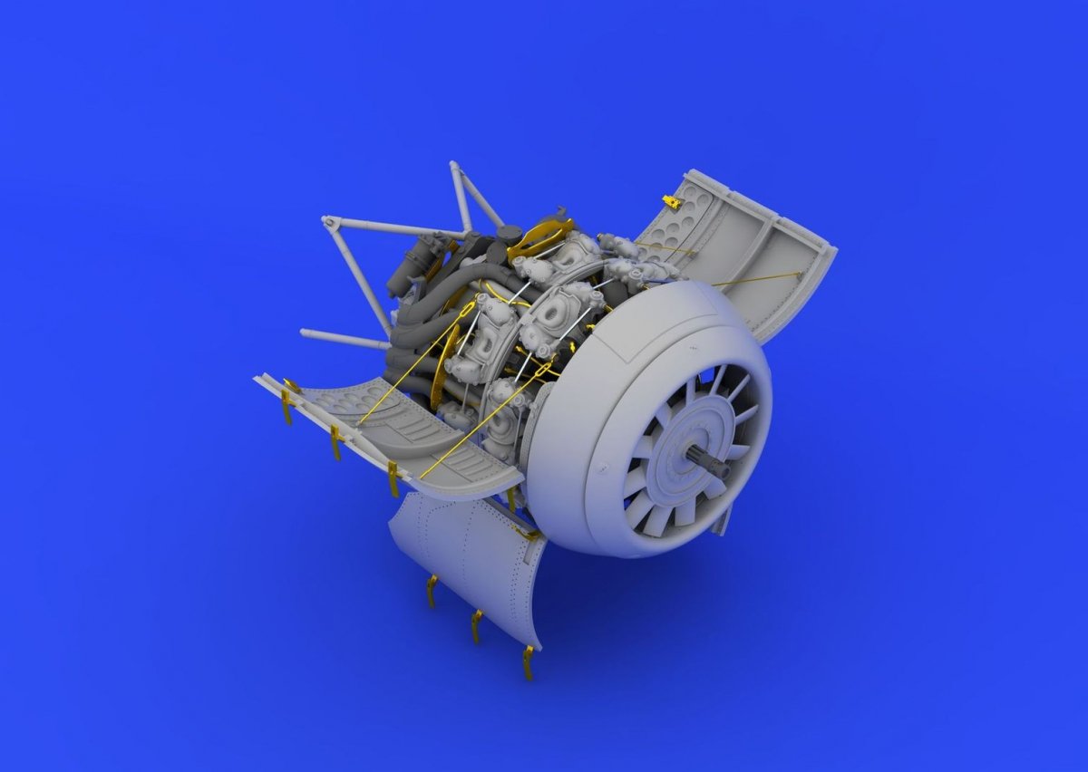 Eduard 632063 Fw 190F-8 engine 1/32 REVELL – imagen 4