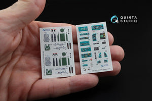 Quinta Studio QD72014 MiG-31B 3D-Printed &amp;amp; coloured Interior on decal paper (for Trumpeter kit) 1/72 – immagine 4