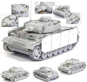 Dragon 6474 Pzkpfw. III Ausf. N w/Schurzen 1/35 – Bild 8