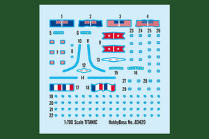 Hobby Boss 83420 Titanic 1/700 – zdjęcie 4