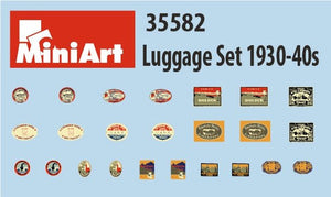 MiniArt 35582 ENSEMBLE DE BAGAGES ANNÉES 30-40 (1/35) – image 3