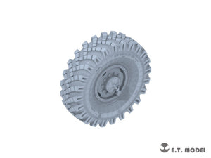 Roues lestées pour camion russe URAL-4320 (impression 3D) ET Model P35-116, compatibles avec la maquette TRUMPETER au 1/35 – image 3