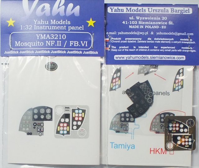 Yahu YMA3210 Mosquito Nf.II & FB.VI (Tamiya) 1/32