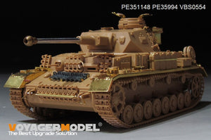 Maquette Voyager PE351148, char allemand Pz.Kpfw.IV Ausf.G Basic de la Seconde Guerre mondiale pour Tamiya 35378, échelle 1/35 – image 2