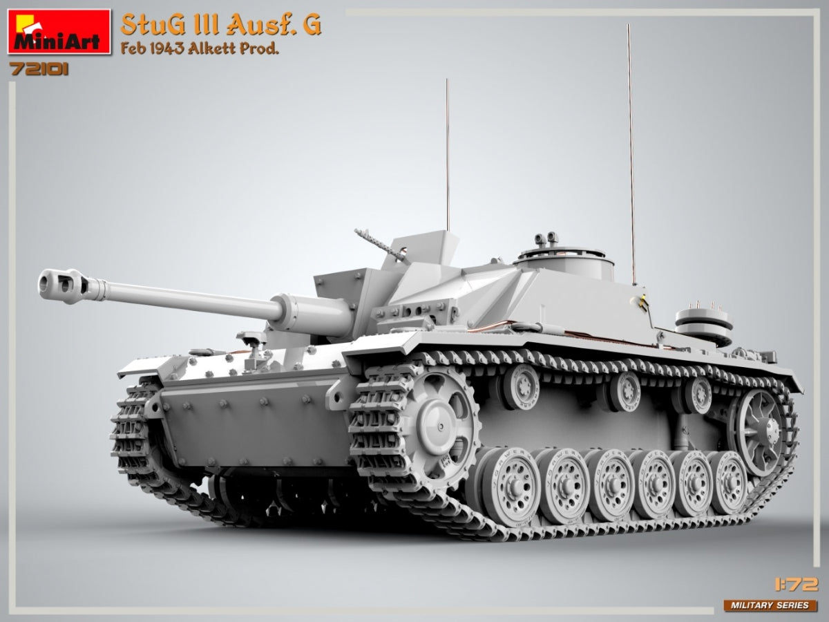 MiniArt 72101 StuG III Ausf. G Feb 1943 Prod. 1/72 – zdjęcie 10