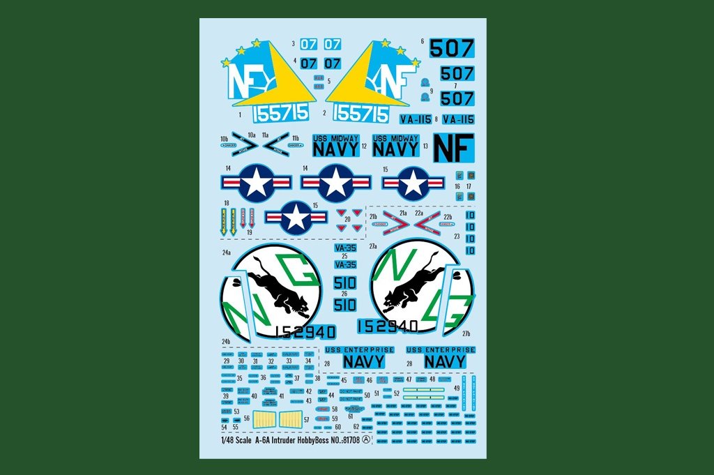 Hobby Boss 81708 A-6A Intruder 1/48 – immagine 4