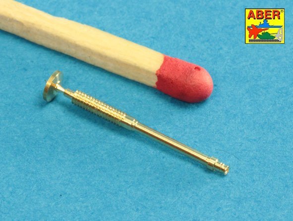 Aber 35L-235 Barrels for British WWI Tank Mk.I Male – 6 pdr. gun x 2 pcs. &amp;amp;amp;amp;amp;amp;amp;amp; 8mm Hotchkiss m.1909 x 3 pcs. 1/35 – imagen 3