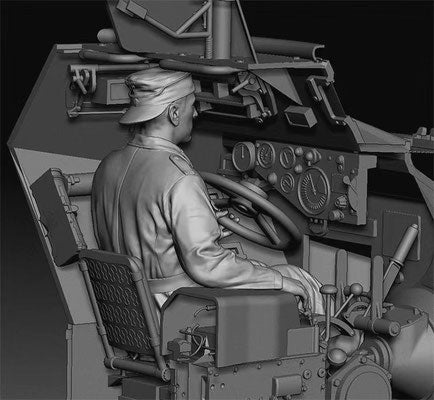 Das Werk DW16018 Sd.Kfz. 250/1 Ausf. A 1/16 – imagen 10
