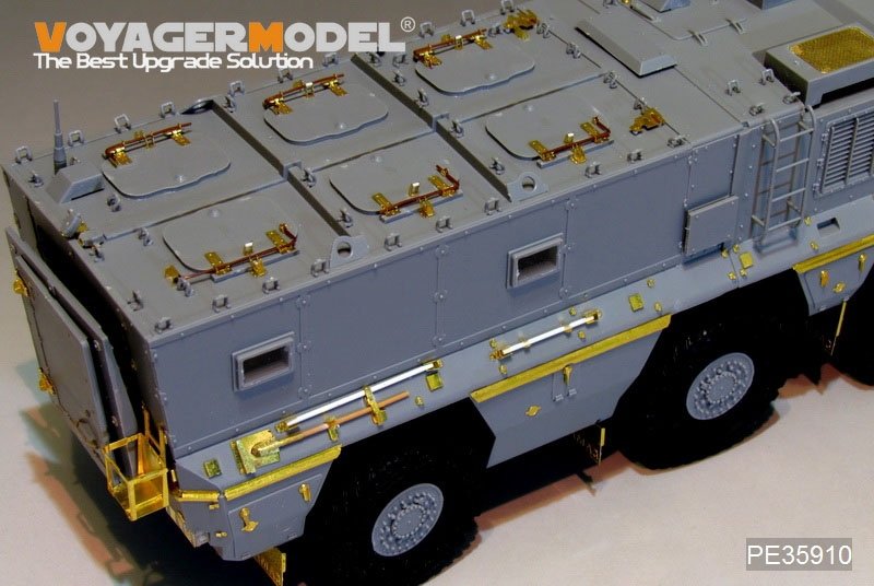 Maquette Voyager PE35910 KamAZ-63968 Typhoon-K russe moderne de base pour TAKOM au 1/35 – image 6