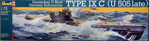 Revell 05114 German Submarine Type IX C 1/72
