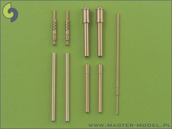 Master AM-48-018 Fw 190 A6 armament set (MG 17 barrel tips, MG 151 barrels, MG 151 fairings) &amp;amp; Pitot Tube 1/48