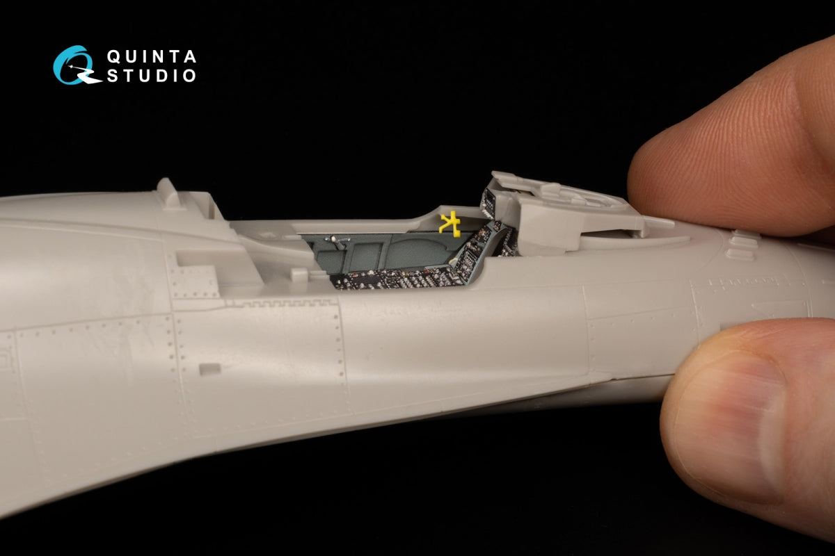 Quinta Studio QD48012 Mitsubishi F-2A 3D-Printed coloured Interior on decal paper (Hasegawa) 1/48 – imagen 15