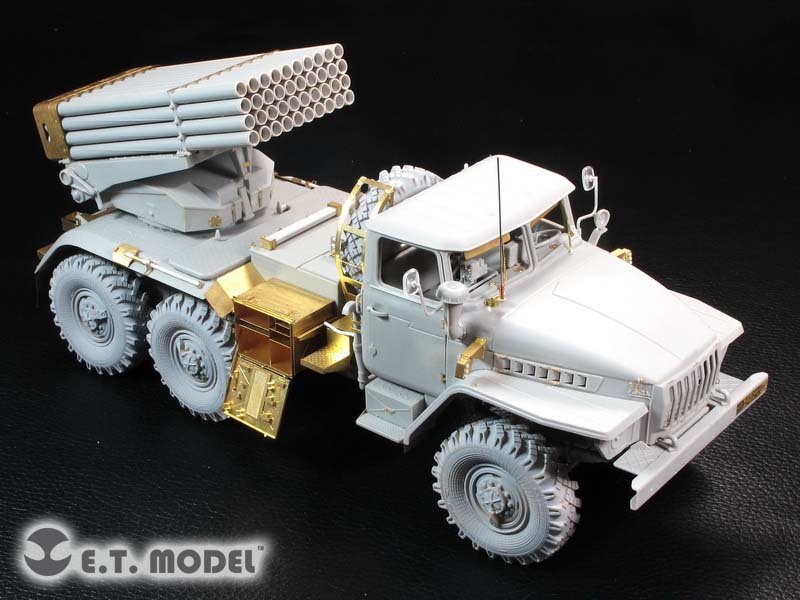 E.T. Model E35-191 Russian BM-21 Grad Multiple Rocket Launcher (For TRUMPETER 01013) 1/35 – immagine 2