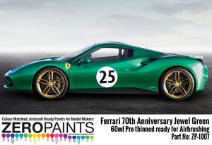 Zero Paints ZP-1007-J Jewel Green - Ferrari 70th Anniversary Paint 60ml – zdjęcie 2
