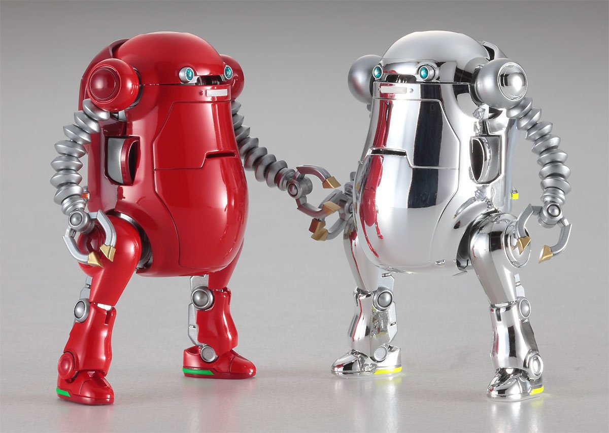 Hasegawa 64801 MechatroWeGo Old Type Red &amp;amp; Silver 1/35 – immagine 2