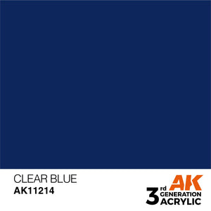 AK Interactive AK11214 BLEU TRANSPARENT – STANDARD 17 ml