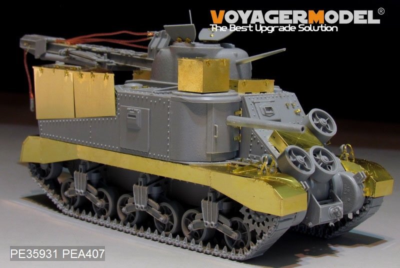 Véhicule de dépannage de char américain M31 de la Seconde Guerre mondiale, modèle Voyager PE35931, pour TAKOM 2088, échelle 1/35 – image 2