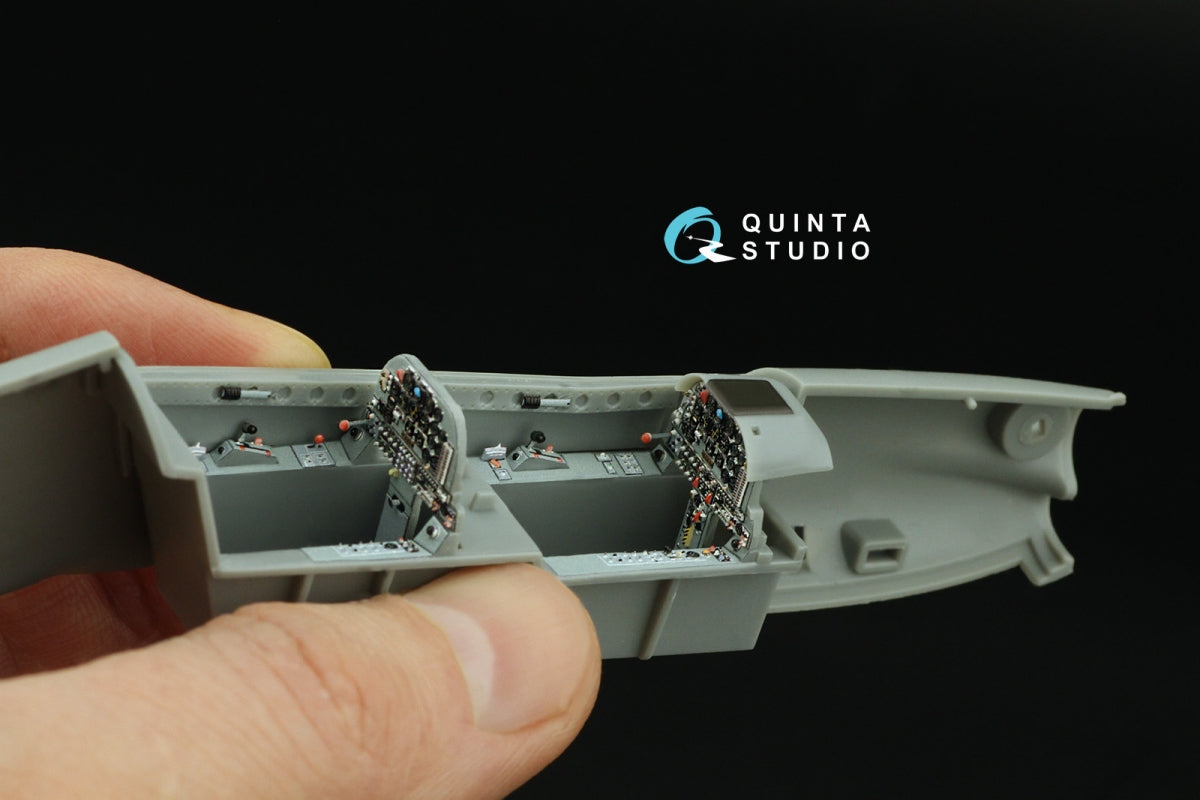 Intérieur coloré imprimé en 3D sur papier décalcomanie Quinta Studio QD48437 EMB-312 Tucano (Hobby Boss) 1/48 – image 9