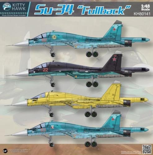 KItty Hawk 80141 Su-34 Fullback 1/48 – immagine 2