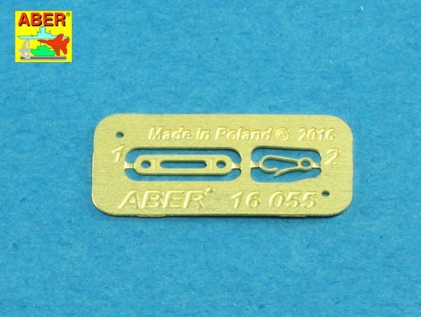 Aber 16055 Set of US Army MS antennas to MP-48 base 1/16 – immagine 3
