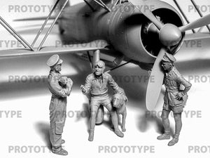 ICM 32110 Italian Pilots in tropical uniforms 1/32 – Bild 5