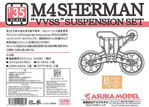 Asuka 35-008 M4 Sherman VVSS Suspension set 1/35