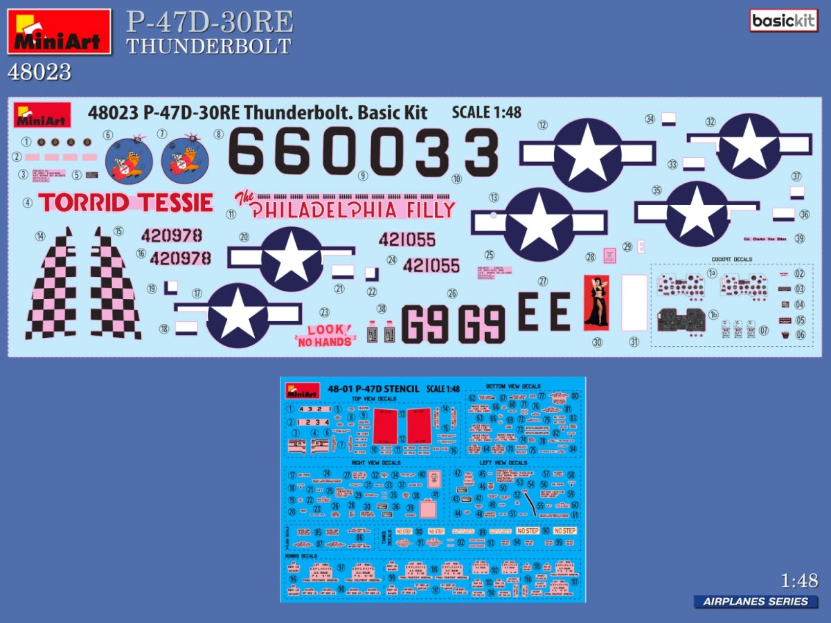 MiniArt 48023 P-47D-30RE THUNDERBOLT. BASIC KIT 1/48 – image 4