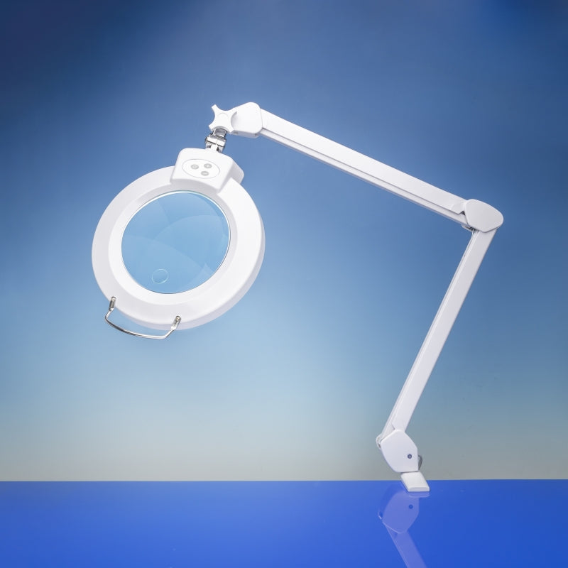 Lightcraft LC8072LED-EU Pro XL Magnifier LED Lamp with Dimmer