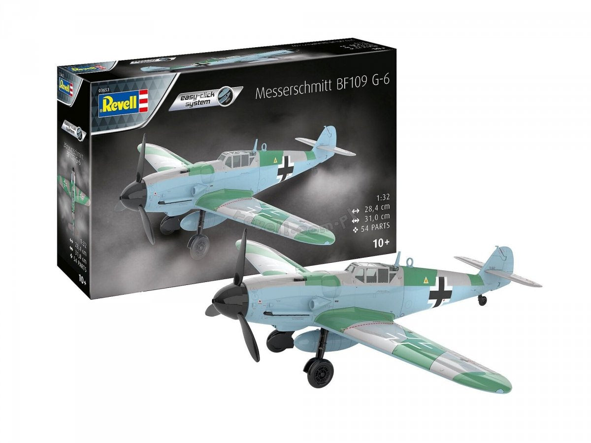 Revell 03653 Messerschmitt Bf109G-6 Système Easy-Click 1/32 – image 2