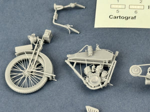Copper State Models B32-002 Wanderer 4PS 1916 Motorcycle 1/32 – image 4