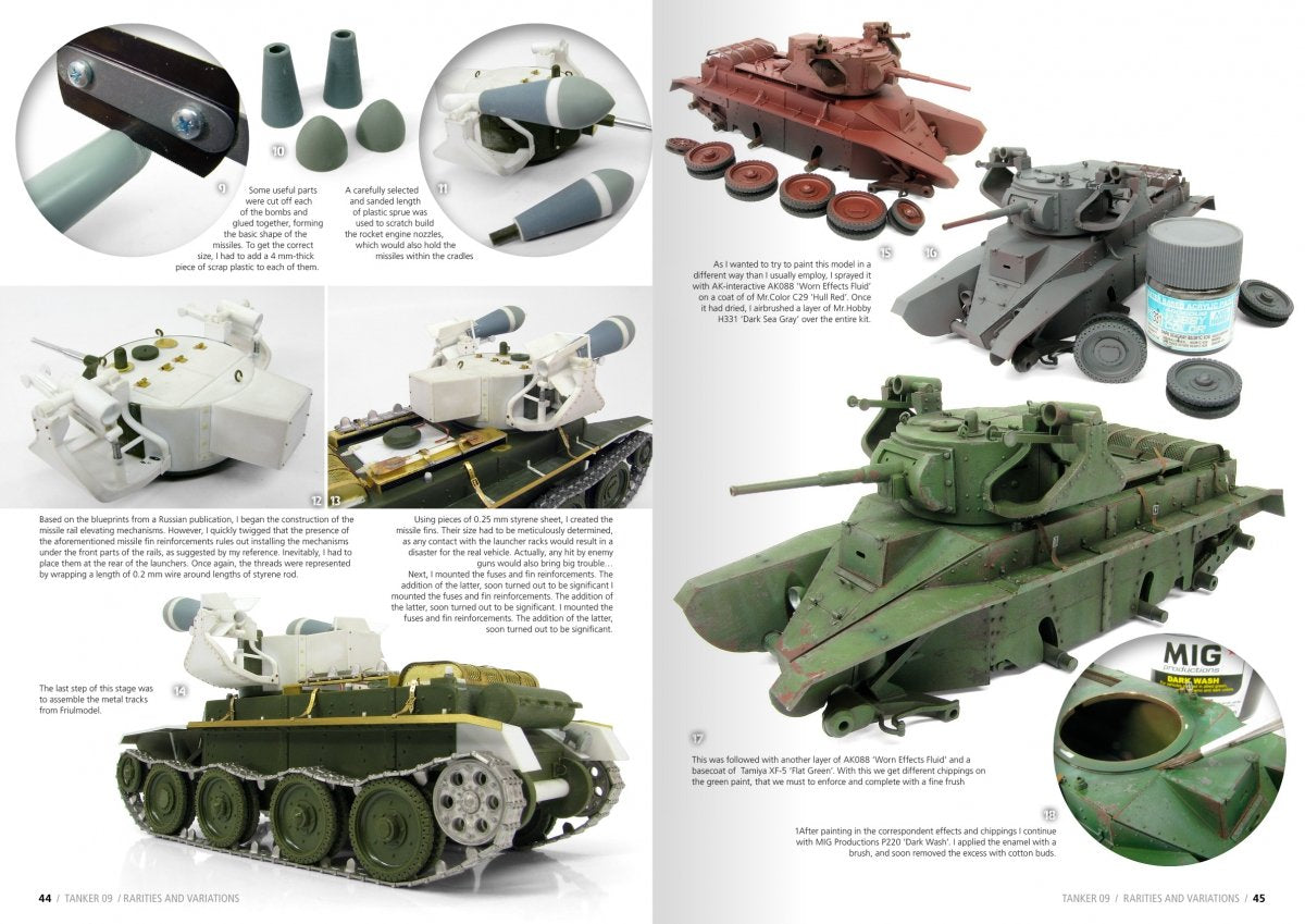 AK Interactive AK4835 TANKER ISSUE 09 : RARESTÉ ET VARIANTES (ANGLAIS) – image 2