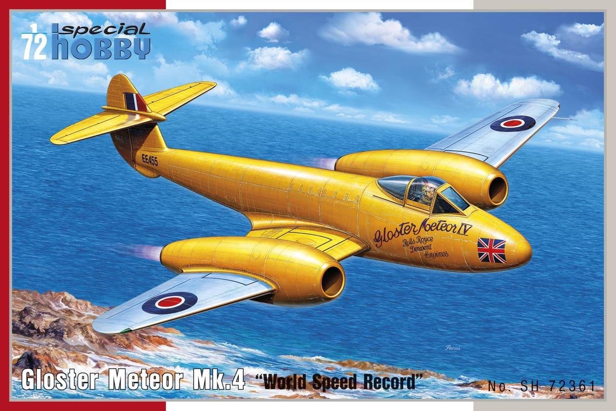 Special Hobby 72361 Gloster Meteor Mk.4 World Speed ​​Record (1/72)