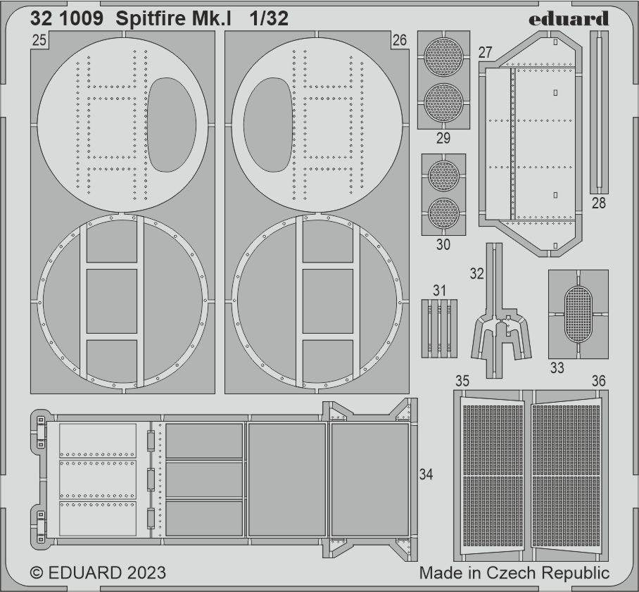 Eduard 321009 Spitfire Mk. I KOTARE 1/32 – image 2