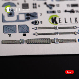 KELIK K48109 IL-2M3 - interior 3D decals for Academy/Accurate Miniatures kit 1/48 – image 5