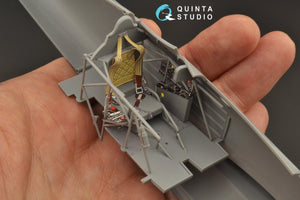 Quinta Studio QD32104 Fiat CR.42 3D-Printed &amp;amp; coloured Interior on decal paper (ICM) 1/32 – Bild 6