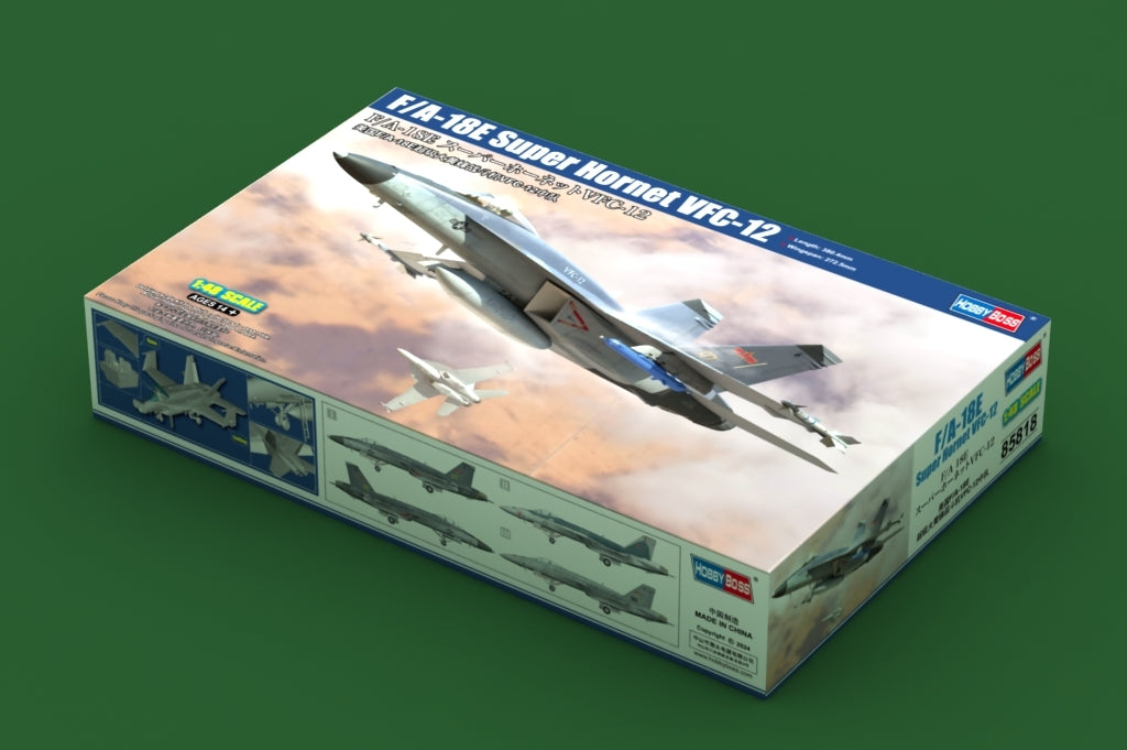 Hobby Boss 85818 F/A-18E Super Hornet VFC-12 1/48 – immagine 5