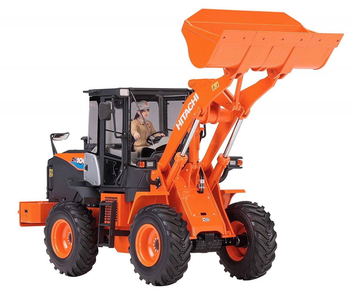 Hasegawa WM04 Hitachi Construction Machinery Wheel Loader ZW100-6 1/35 – Bild 6
