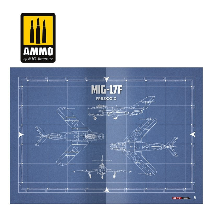 AMMO of Mig Jimenez 6084 MIG-17F / LIM-5 / SHENYANG J-5 - VISUAL MODELERS GUIDE (Multilingual - English, Spanish, German) – Bild 8