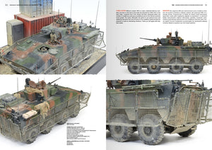 AK Interactive AK130017 MODELING MODERN ARMORED FIGHTING 8X8 VEHICLES (PL/EN) – immagine 5