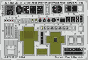 Eduard BIG49426 B-17F regular nose PART I EDUARD 1/48 – Bild 3