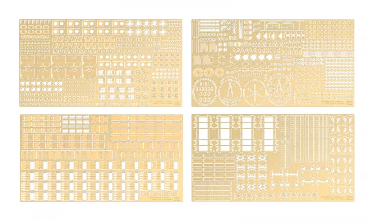 MK1 Design MD-20019 USS BB-39 Arizona DX II 1/200 – Bild 14