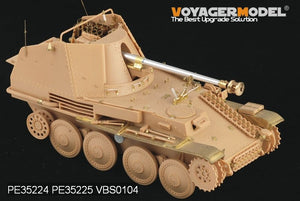 Garde-boues Voyager Model PE35225 pour char allemand Marder III M de la Seconde Guerre mondiale, compatibles avec le modèle TAMIYA 35255 au 1/35 – image 2