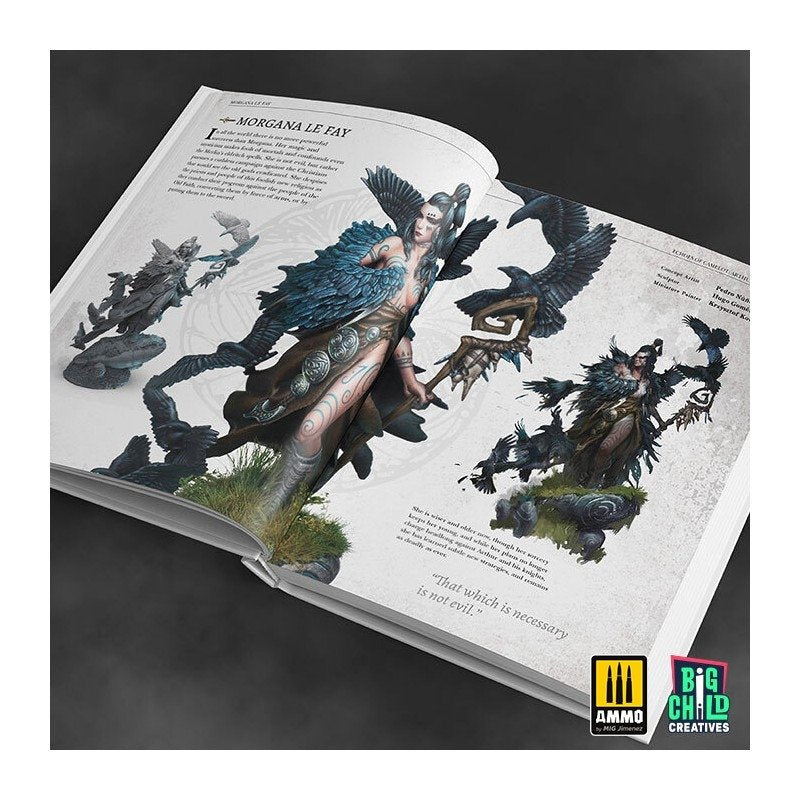 Ammo of Mig BCECLI002 Echoes of Camelot Artbook et guide de peinture – image 2