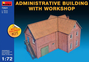 MiniArt 72021 BÂTIMENT ADMINISTRATIF AVEC ATELIER 1/72