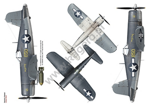 Kagero 7053 Vought F4U Corsair EN/PL – immagine 5